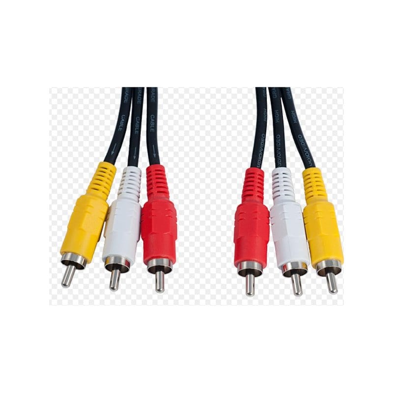 Кабель 3RCA to 3RCA 7.5m Atcom (13275)
