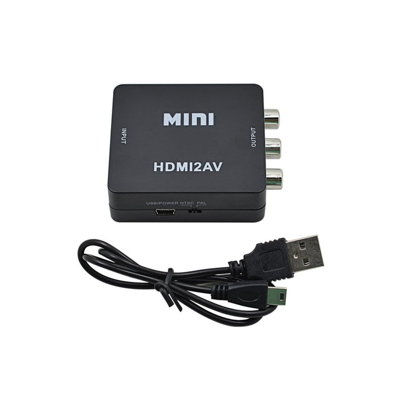 Перехідник HDMI у тюльпан (RCA); HDMI2AV Tishric