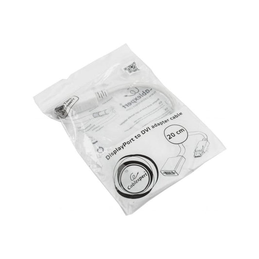 Переходник DisplayPort to DVI Cablexpert (A-DPM-DVIF-002-W)