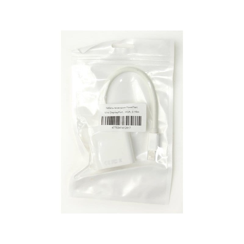 Перехідник mini DisplayPort to VGA PowerPlant (KD00AS1281)