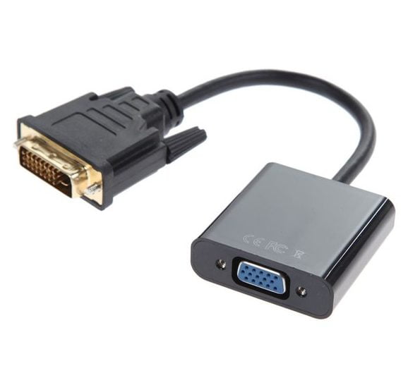 Перехідник DVI-D (24+1) до VGA активний