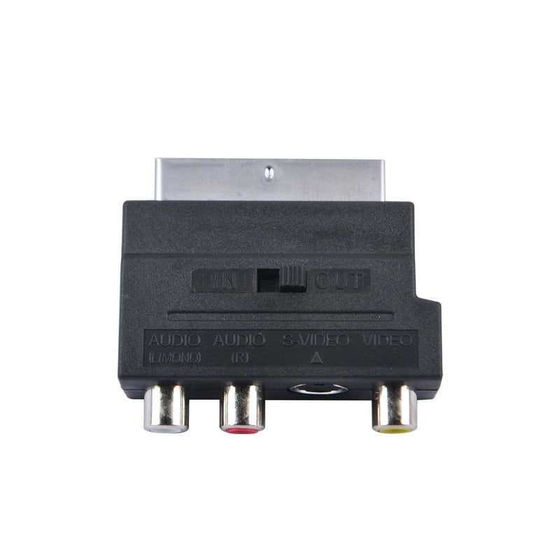 Перехідник SCART to RCA/S-Video з перемикачем
