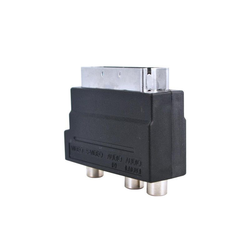 Перехідник SCART to RCA/S-Video з перемикачем