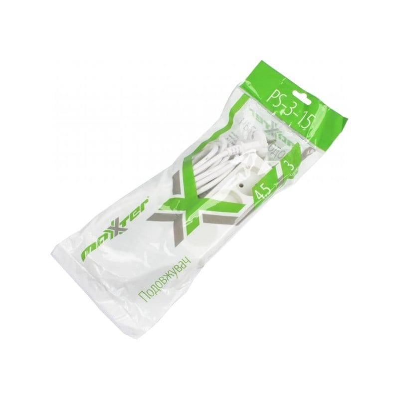 Фільтр живлення Maxxter PS-3-15/ 4.5м (PS-3-15)