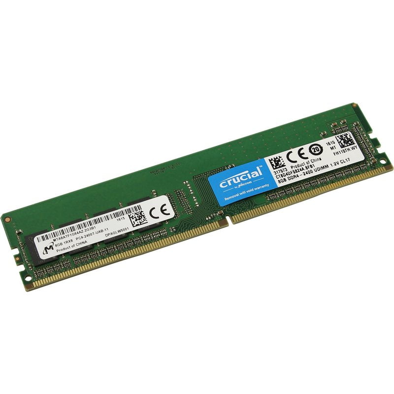 DIMM DDR4 8GB 2400MHz Crucial CT8G4DFS824A