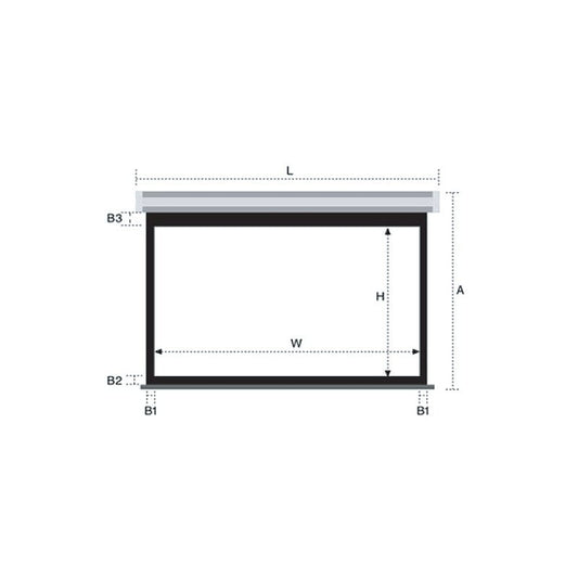 Екран моторизований Grandview 221x125 CB-MP100 (16:9) WM5