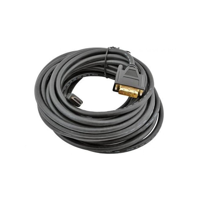 Кабель HDMI to DVI 18+1pin M/ 7.5m Cablexpert (CC-HDMI-DVI-7.5MC) HDMI (Type A)/DVI-