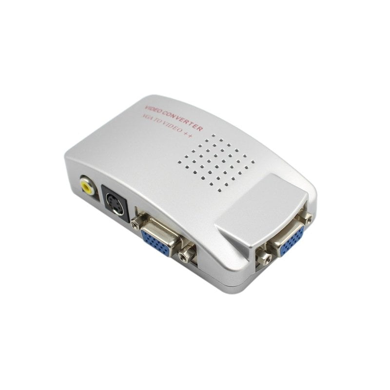 Переходник-конвертер VGA к AV RCA/S-Video; активный