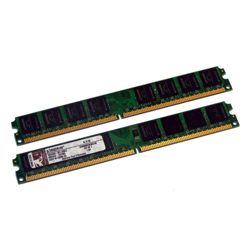 4Gb (2x2GB) DDR2 800 MHz Kingston KVR800D2N5K2/4G