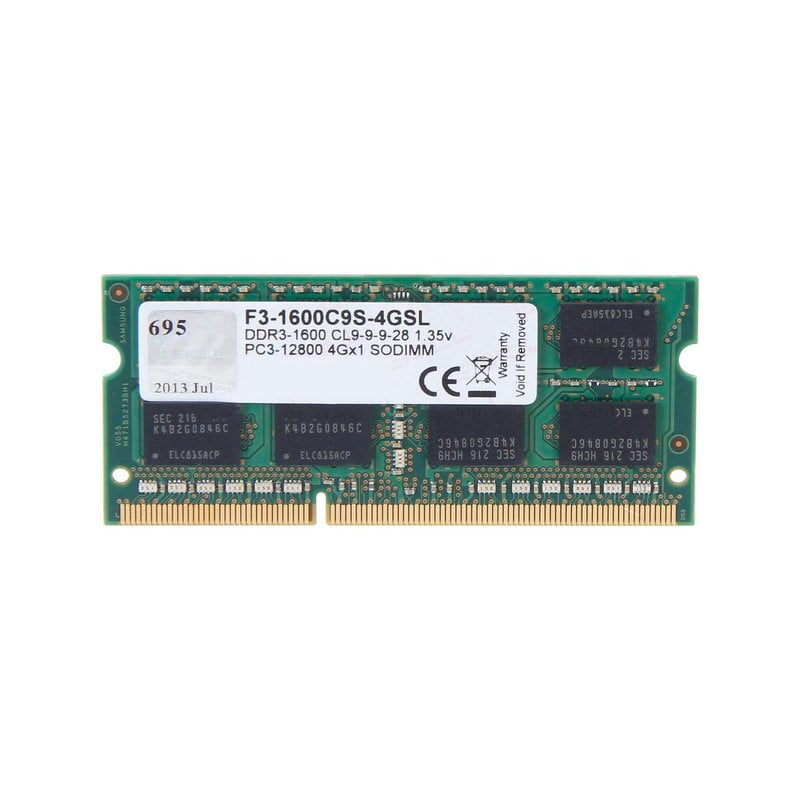 SODIMM DDR3L 4GB 1600 MHz G.Skill (F3-1600C9S-4GSL)