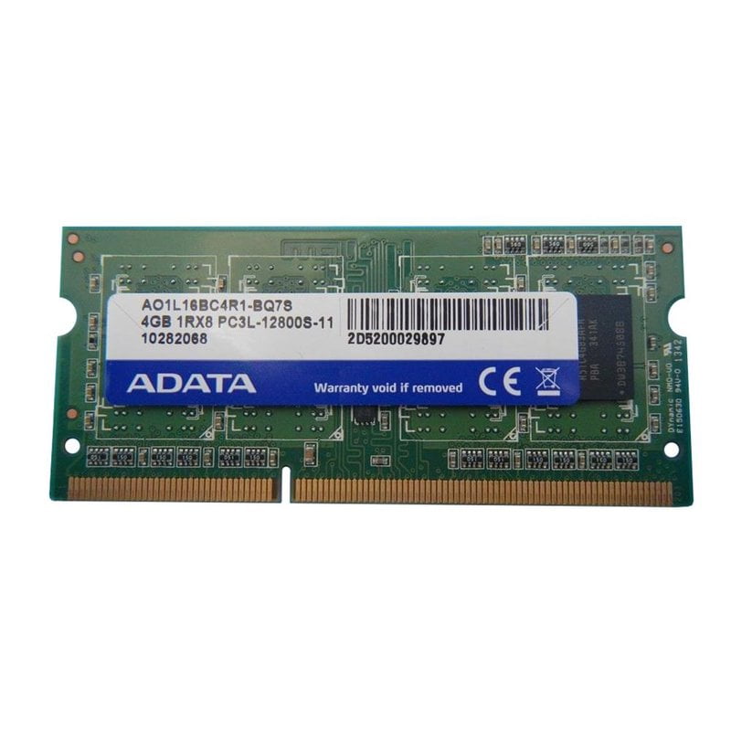 4GB SODIMM PC3-12800 DDR3L 1600MHz ADATA Premier Pro AO1L16BC4R1-BQ7S