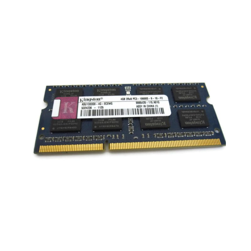 4GB DDR3 SODIMM 1333 (PC3 10600) 1.5V Kingston ASU1333S9-4G-ECEWG