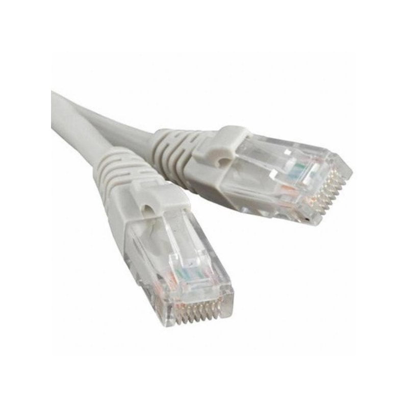 Патч-корд 1м RJ-45 CCA Atcom (4962) UTP/ 1 м/ 5е cat./ Сірий