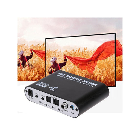 Цифровий аудіо конвертер/оптика на тюльпан 5.1/ (147095)