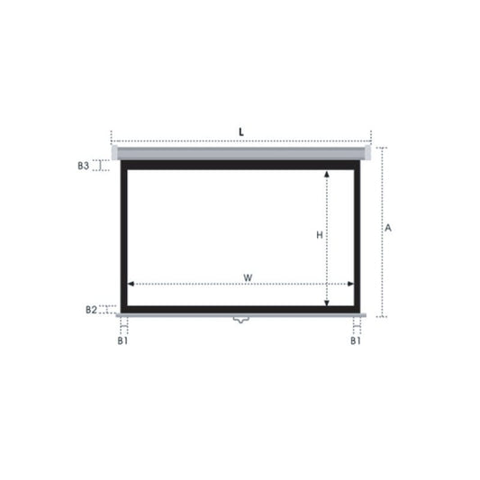 Екран моторизований Grandview 266x149 CB-MP120 (16:9) WM5
