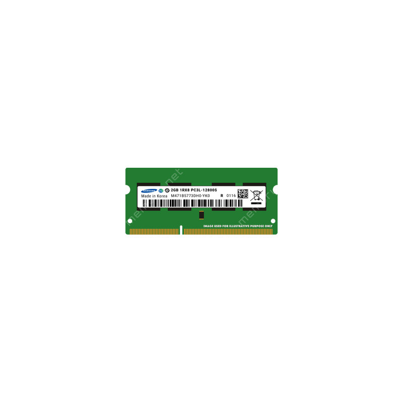 SODIMM DDR3L 2GB 1600MHz PC-12800 Samsung M471B5773DH0-YK0