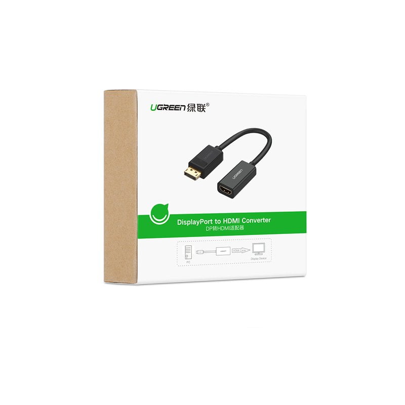 Переходник Displayport(M) to HDMI(F)/4K*2K/Ugreen 40363