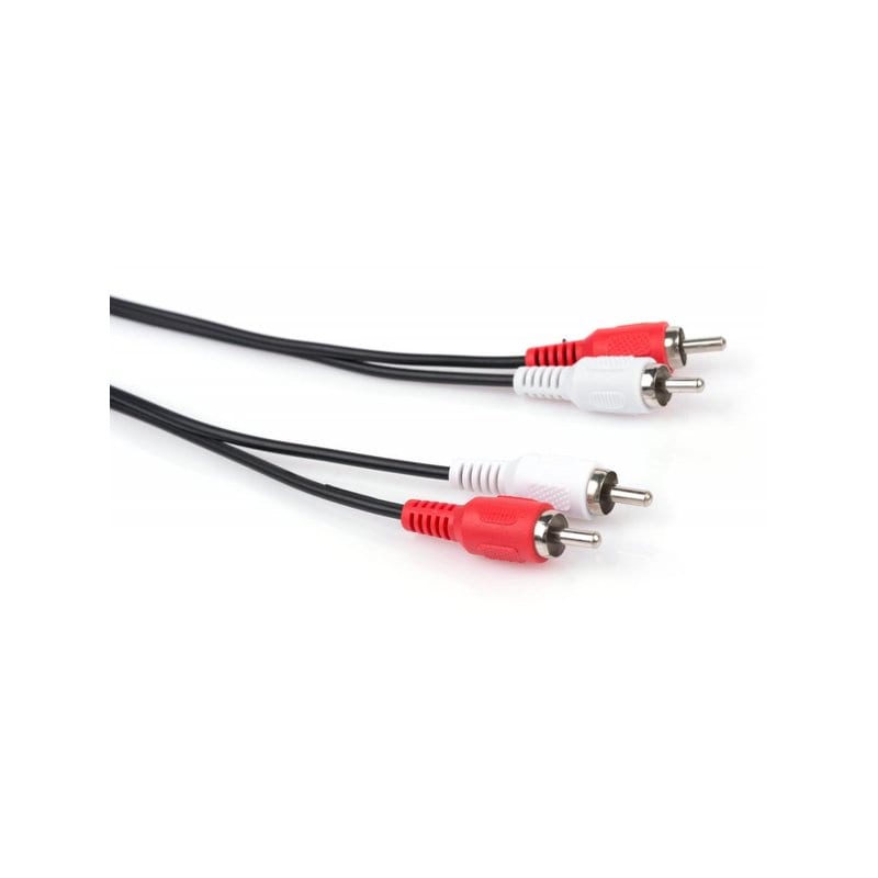 Кабель 2RCA to 2RCA 1.8m Vinga (RCA01-1.8)