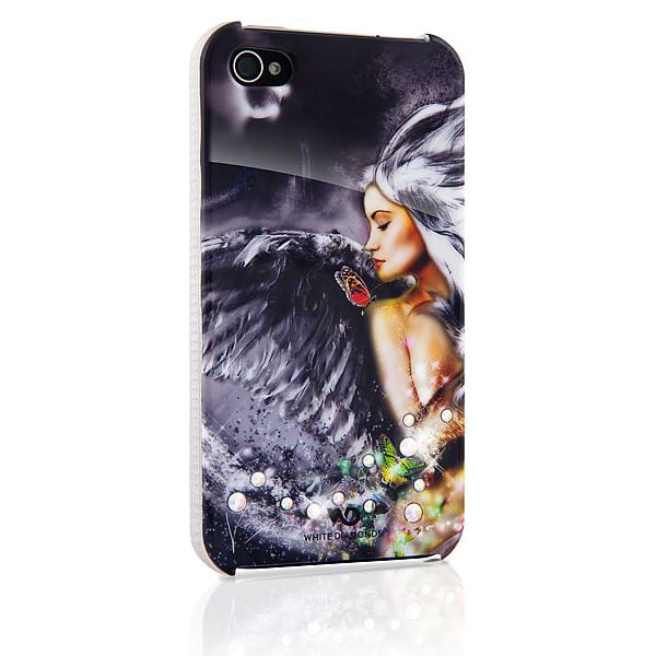 Чохол для мобільного телефону White Diamonds Angel Chrome для iPhone 4/4S