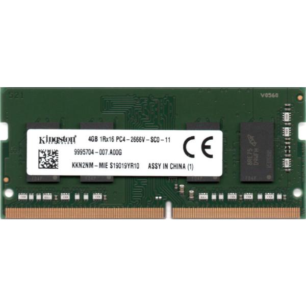 SODIMM 4Gb DDR4 2666MHz Kingston KKN2NM-MIE