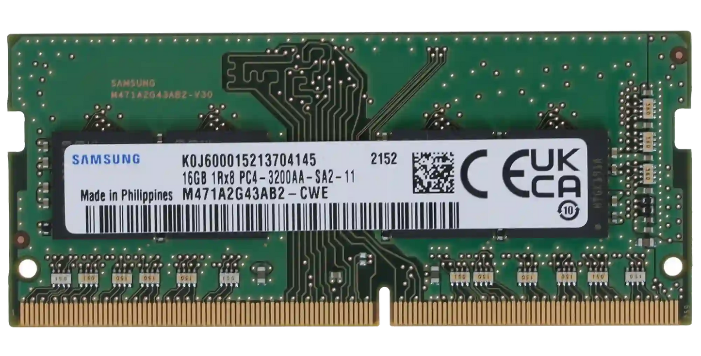 SODIMM 16Gb DDR4 3200MHz Samsung M471A2G43AB2-CWE