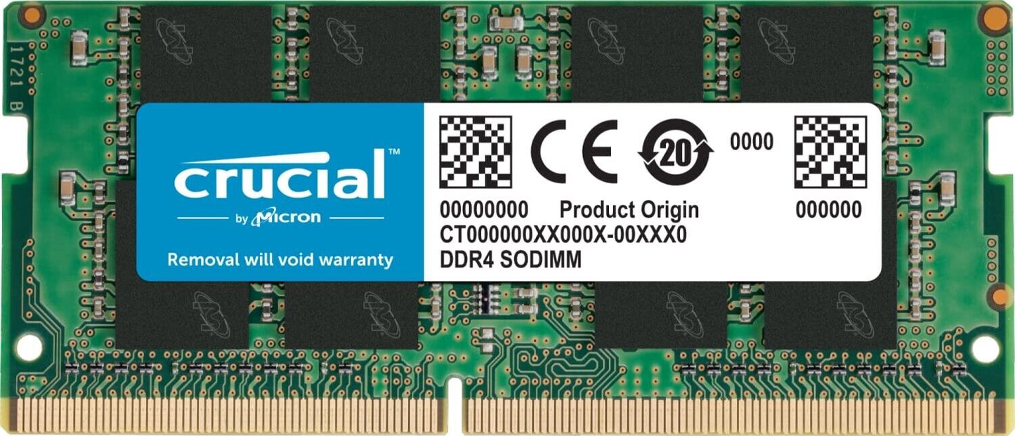 SODIMM 16GB DDR4 3200MHz Crucial CT16G4SFD832A.M16FRS