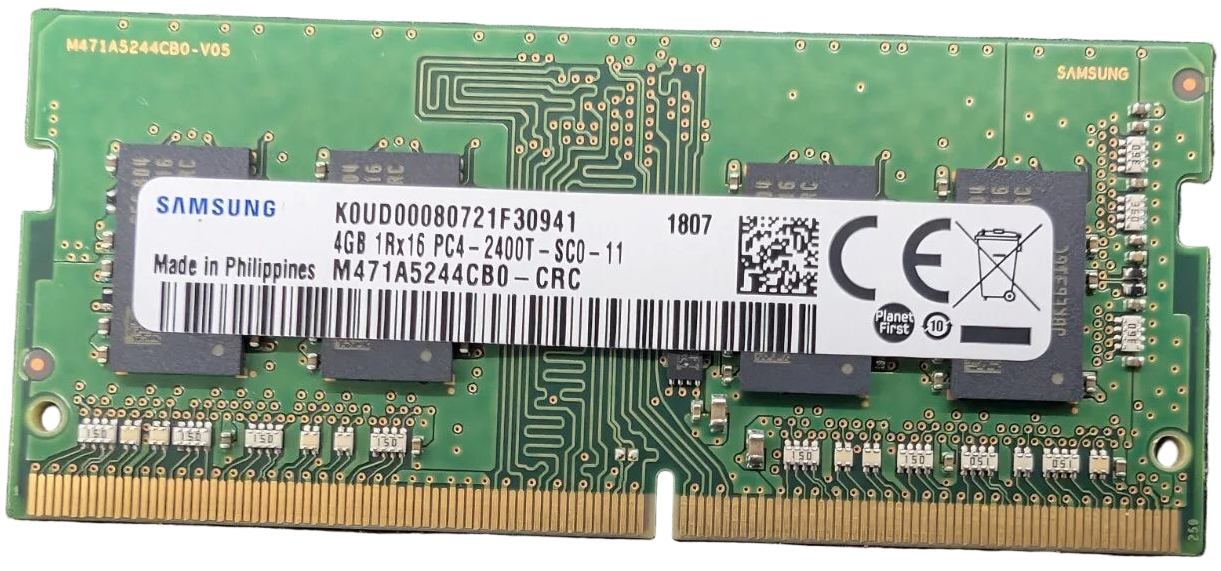 SODIMM DDR4 4GB Samsung M471A5244CB0-CRC – купить