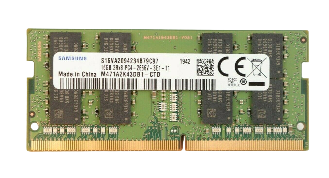 SODIMM 16Gb DDR4-2666 Samsung M471A2K43DB1-CTD