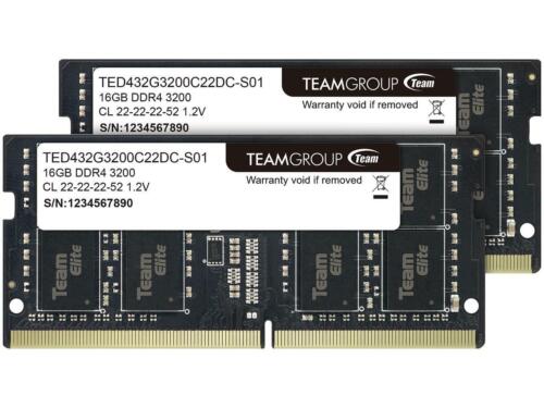 SODIMM 2*16Gb DDR4 3200MHz Team TED432G3200C22DC-S01