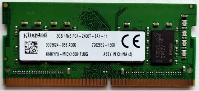 SODIMM 8Gb DDR4-2400 Kingston KMKYF9-MID
