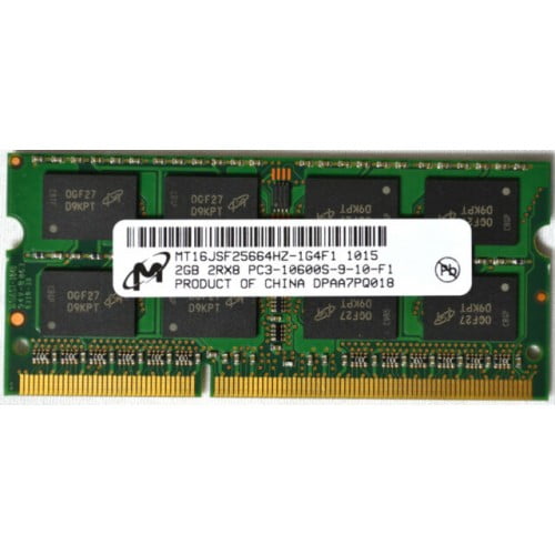 SODIMM 2Gb DDR3-1333 Micron MT16JSF25664HZ-1G4F1