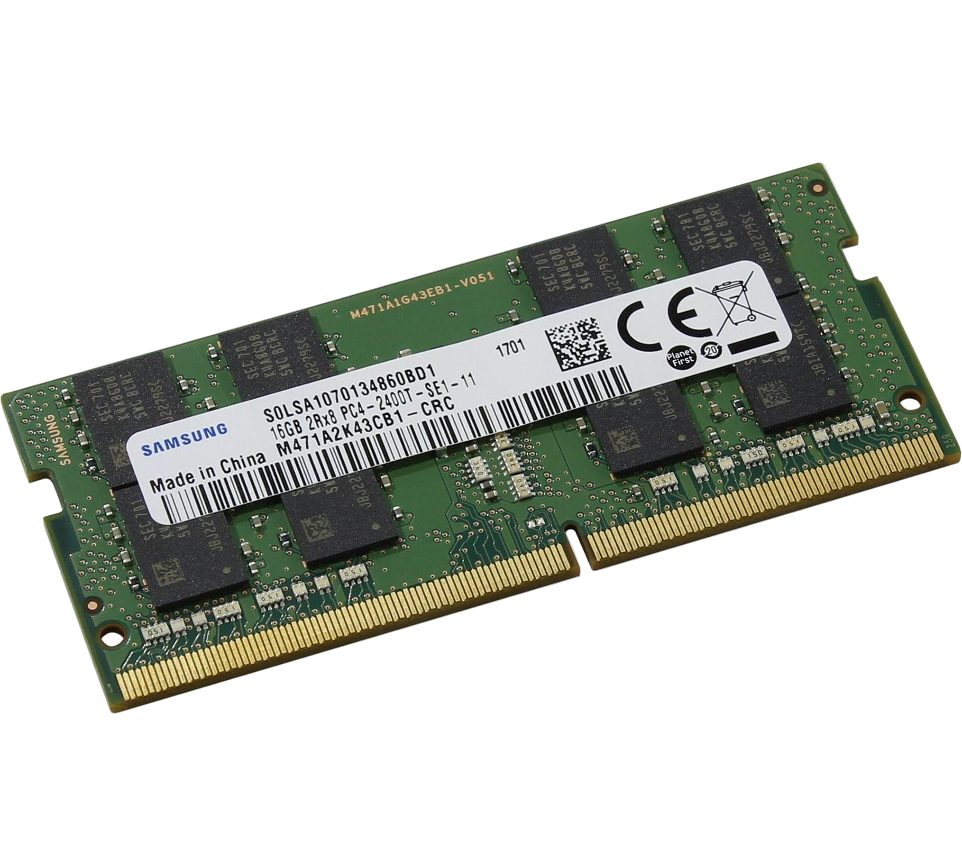 SO-DIMM 16GB DDR4 Samsung M471A2K43CB1-CRC – купити