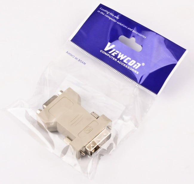 Переходник DVI F 24+5pin to VGA M Viewcon (VA 003)