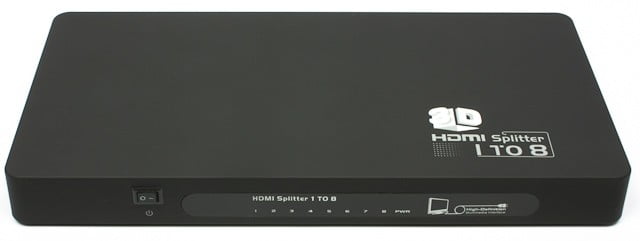 Розгалужувач Viewcon HDMI Splitter 8 портів/3D (VE405)