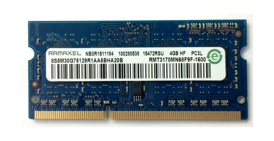 SODIMM 4Gb DDR3L-1600 Ramaxel RMT3170MN68F9F-1600