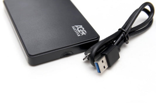 Карман внешний AgeStar 2.5/ USB3.0/ черный (3UB2P2)