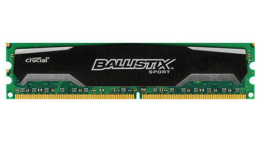 DIMM 2*8Gb DDR3 1600MHz Crucial Ballistix Sport BLS8G3D1609DS1S00