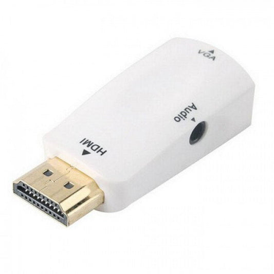 Переходник HDMI to VGA с аудио входом 3.5мм (ZC21302)