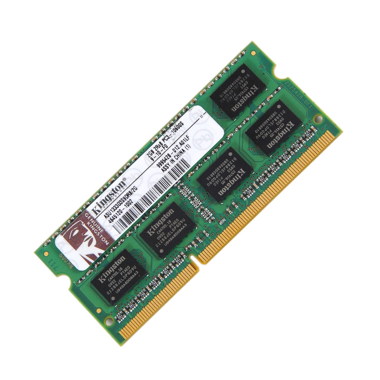 SODIMM 2Gb DDR3-1333 Kingston ASU1333D3S9DR8/2G