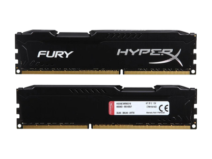 DIMM 16GB (2x8GB) DDR3 1866MHz FURY HyperX HX318C10FBK2/16