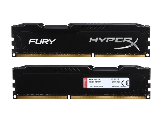DIMM 16GB (2x8GB) DDR3 1866MHz FURY HyperX HX318C10FBK2/16