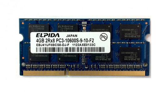 SODIMM 4Gb DDR3-1333 Elpida EBJ41UF8BCS0-DJ-F