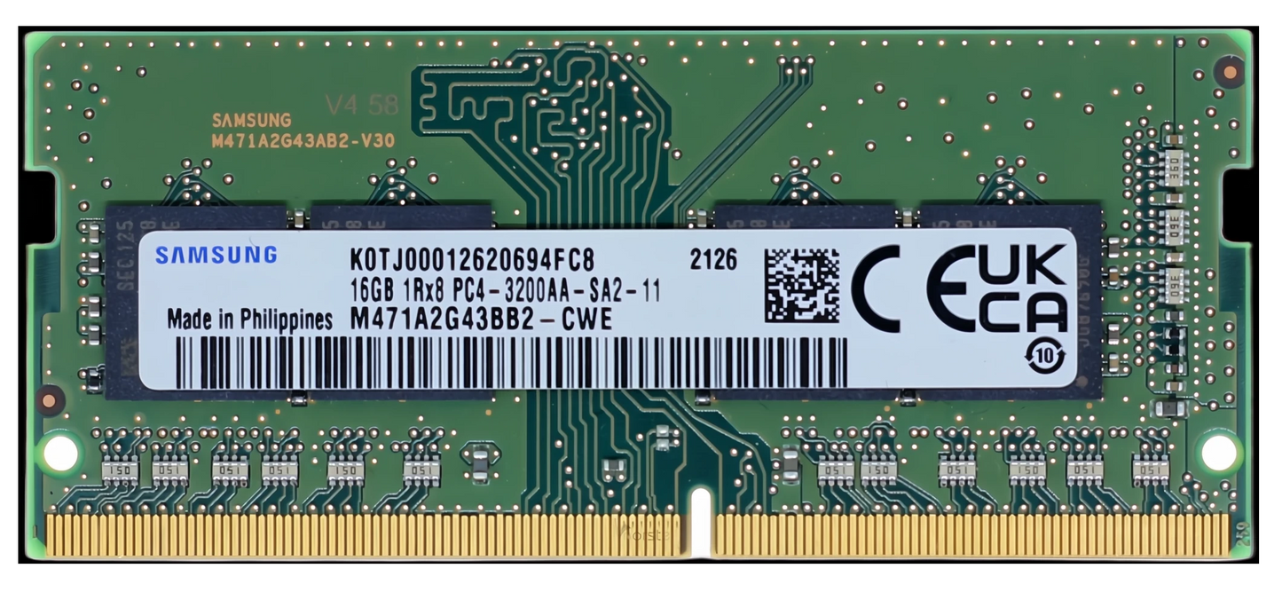 SODIMM 16Gb DDR4 3200MHz Samsung M471A2G43BB2-CWE