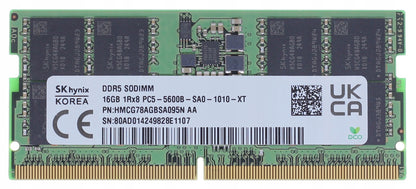 SODIMM 16Gb DDR5 5600MHz Hynix HMCG78AGBSA095N
