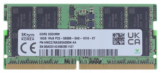 SODIMM 16Gb DDR5 5600Mhz Hynix HMCG78AGBSA095N