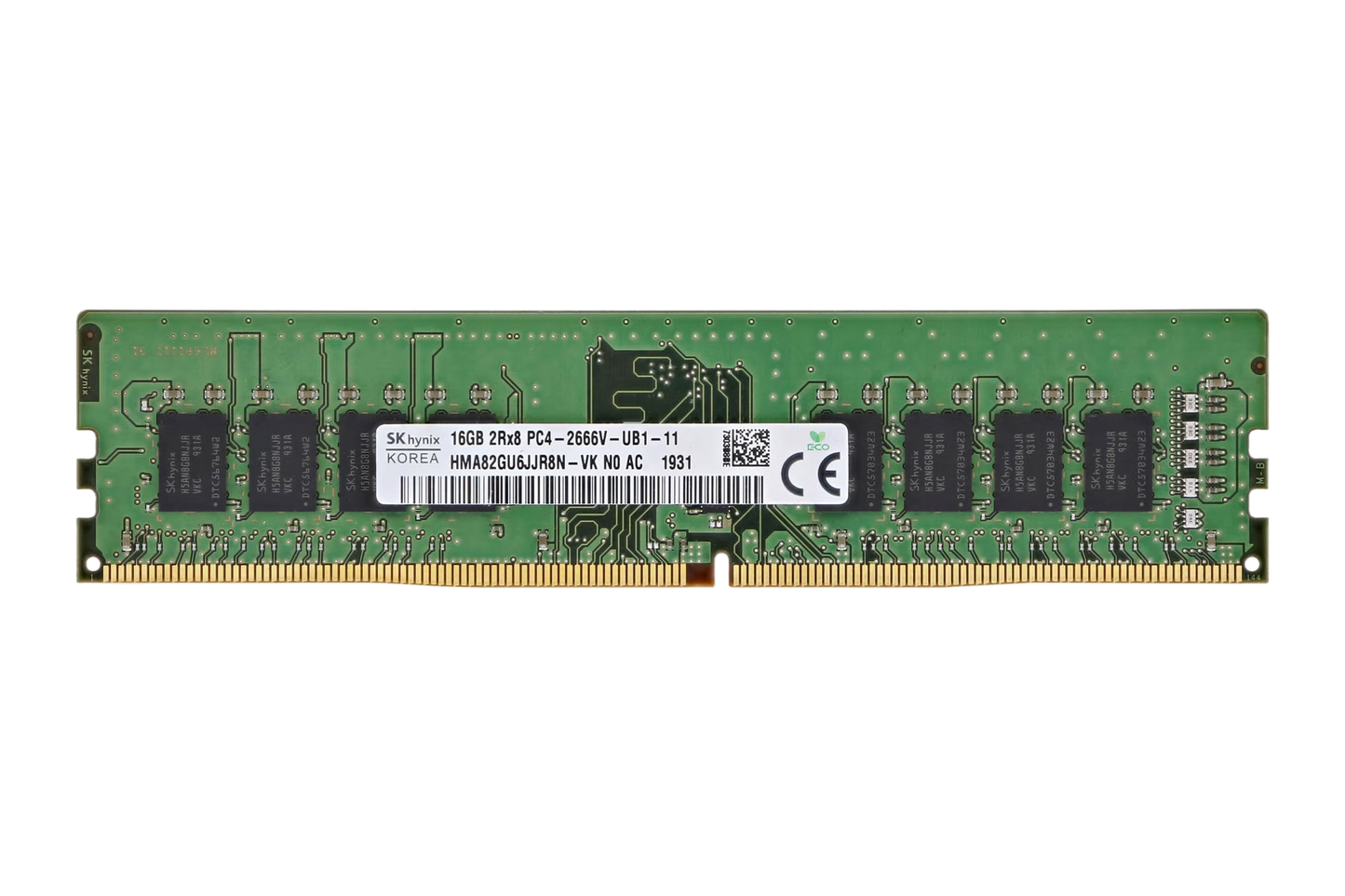 DIMM 16GB DDR4 2666MHz Hynix HMA82GU6JJR8N-VK