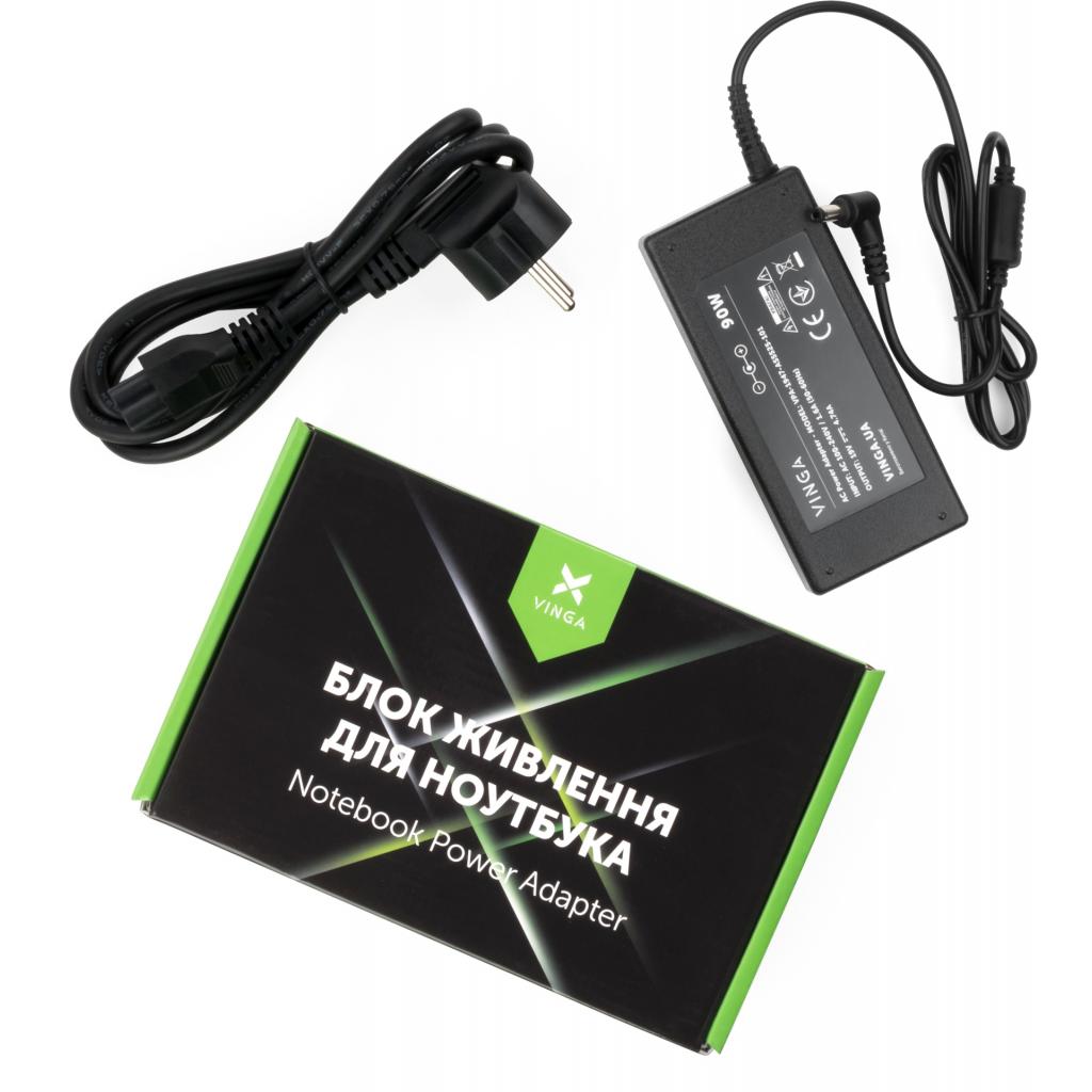 Адаптер питания для ноутбука Vinga ASUS 90W 19V 4.74A разъем 5.5*2.5 (VPA-1947-AS5525-101)