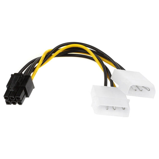 Кабель питания Video power 6pin to 2molex Atcom (16185)