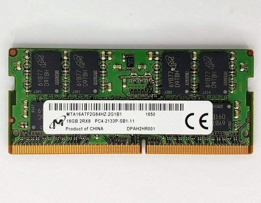SODIMM 16Gb DDR4 2133MHz Micron MTA16ATF2G64HZ-2G1B1