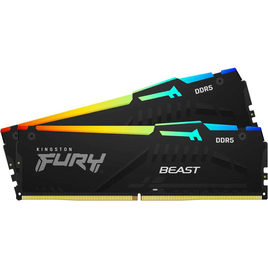 DIMM 64GB DDR5 Kingston Fury Beast RGB KF552C40BBAK2-64